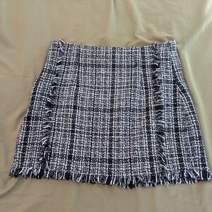 Tweed Mini Skirt